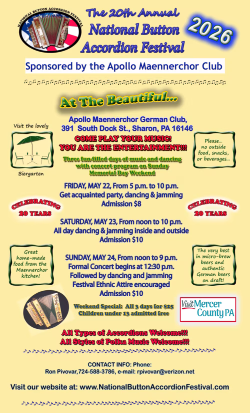 2026 NBAF Festival Flyer